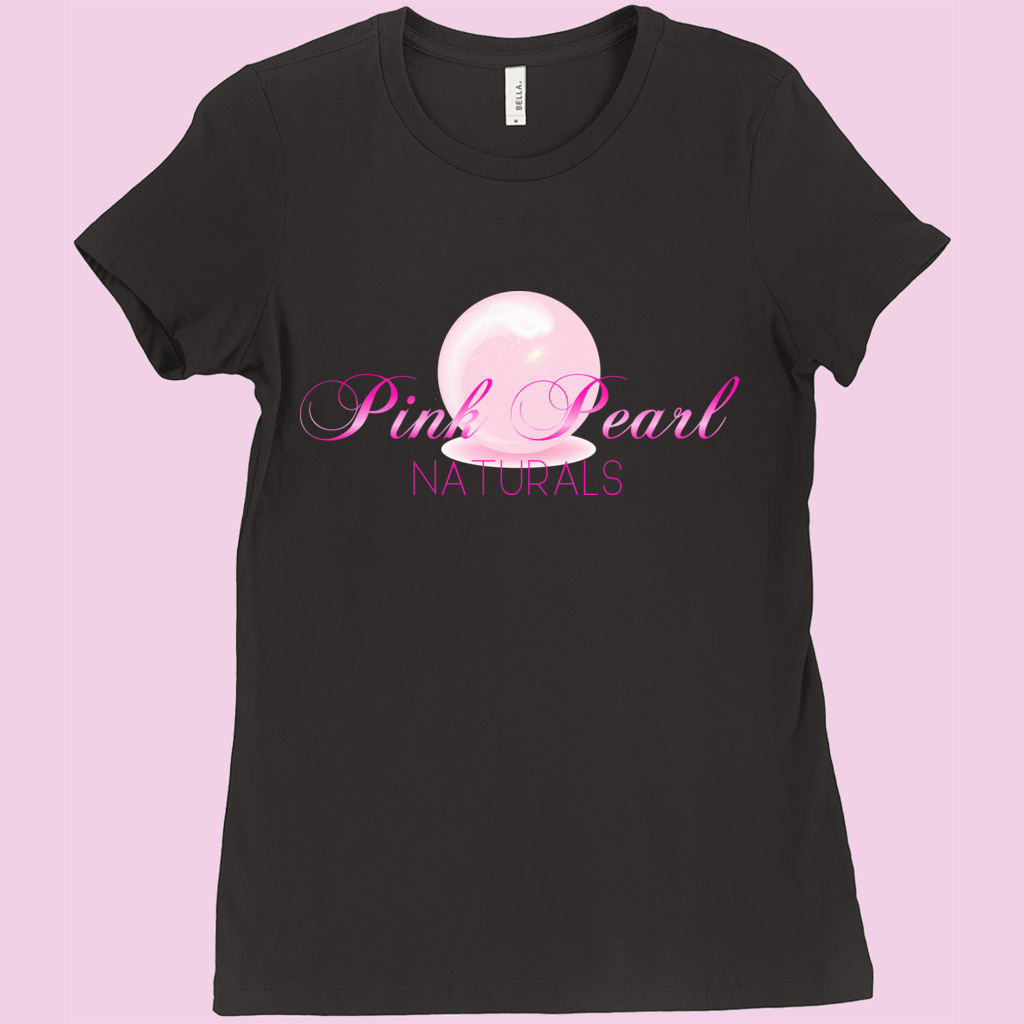 Pink Pearl Naturals Signature Logo T