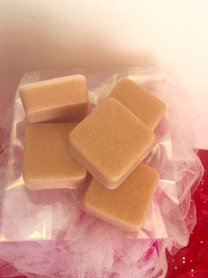 EXFOLIATING SUGAR CUBES