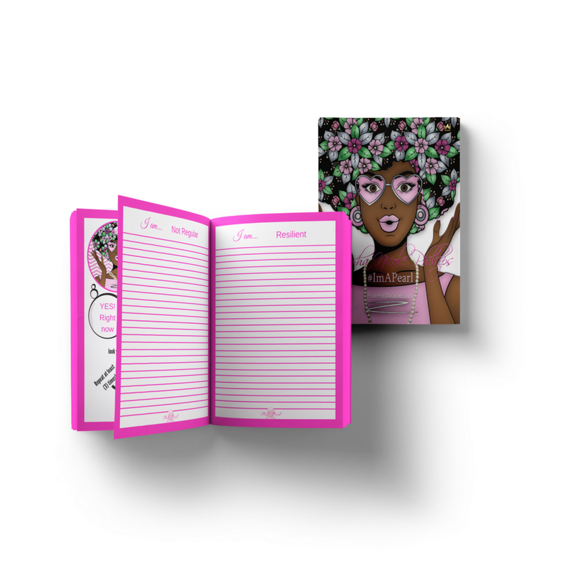 "I'm A Pearl" Daily Affirmation Journal & Pearl Pen Bundle